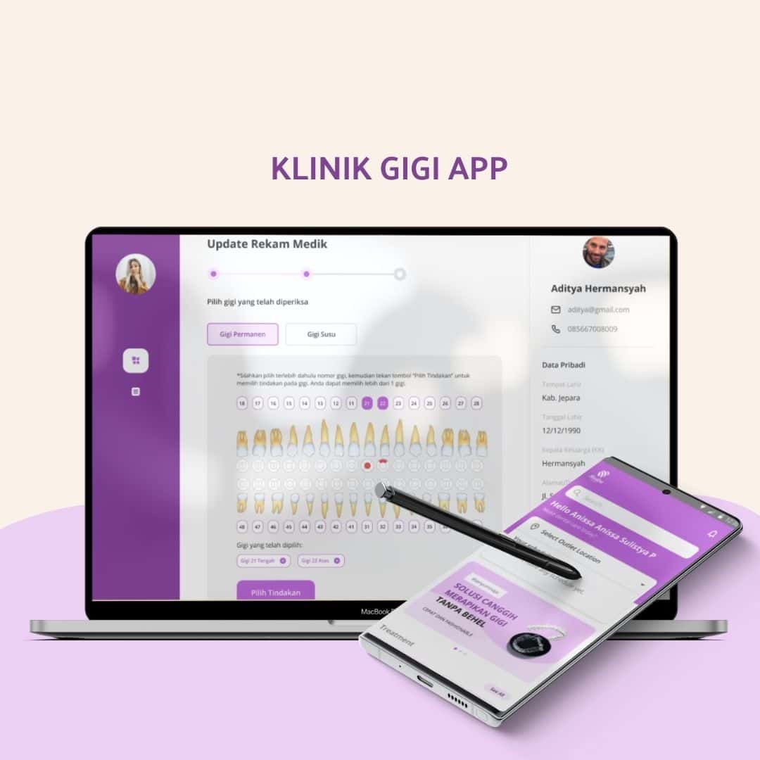 Jasa Pembuatan aplikasi klinik gigi Jasa Pembuatan aplikasi klinik gigi